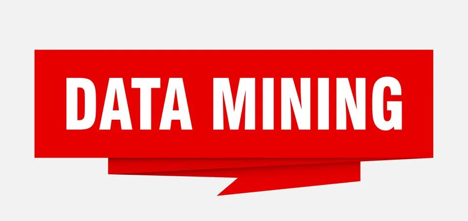 Data mining Stock Illustration