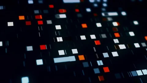 Data mining moving Stock Footage 71527945