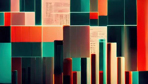 Data mining is a process used by companies to turn raw data into useful infor Stockillustratie