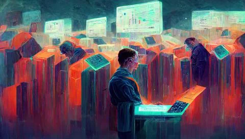 Data mining is a process used by companies to turn raw data into useful infor イラスト素材