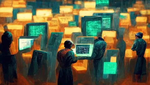 Data mining is a process used by companies to turn raw data into useful infor Stock Illustration