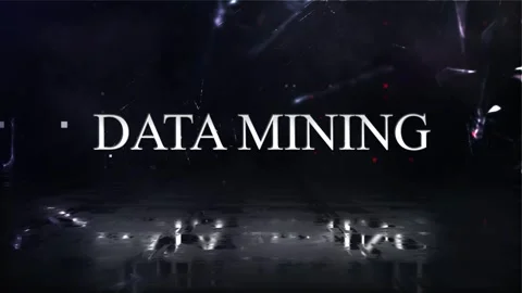 Data Mining Technology Word Stock Footage 318780836