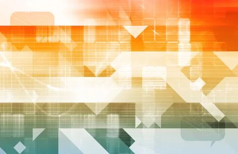 Data modeling Illustrazione stock
