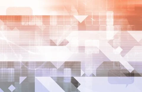 Data modeling Illustrazione stock