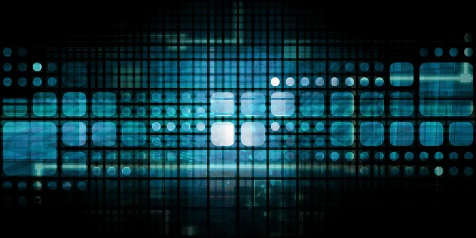Data Modeling Stock Illustration