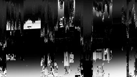 Data mosh.seamless animation of pixel sorting glitch effect for transitions Video stock 84838012