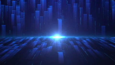 Data Network And Connection Technology, Data Line Technology Concept Stock Footage 338323856