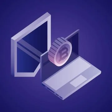 Data network concept Stockillustratie