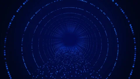 Data Network, HUD circle interfaces Virtual Reality, Quantum Computing Cyber Video stock 278789342