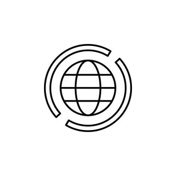 Data, network icon. Element of technological data icon for mobile concept and Illustrazione stock