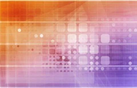 Data network Stockillustratie