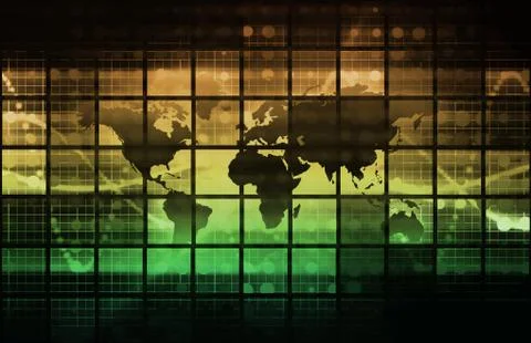 Data network Stock Illustration