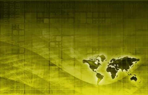 Data network Illustrazione stock