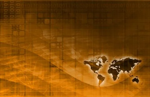 Data network Stock Illustration