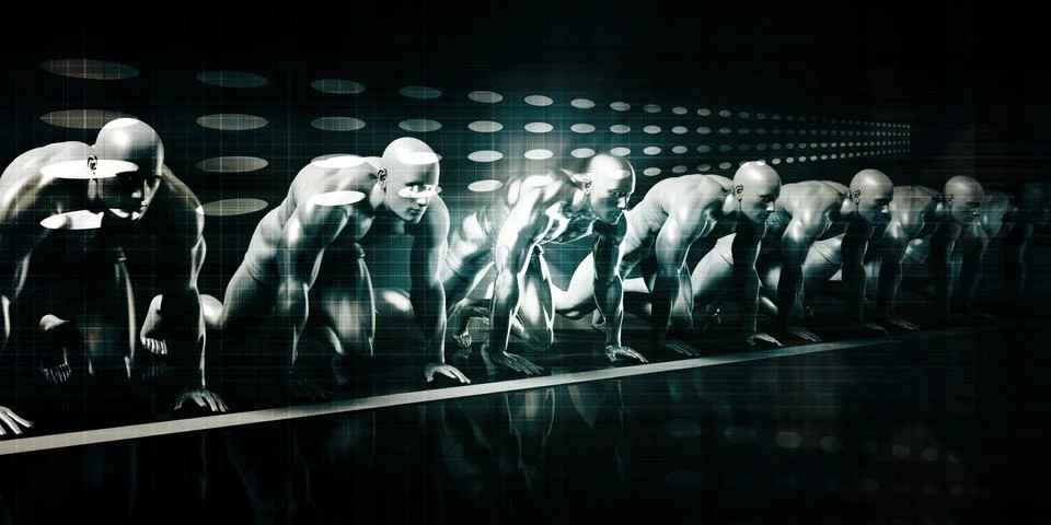 Data Network Stockillustratie