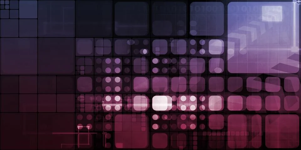 Data Network Stock Illustration