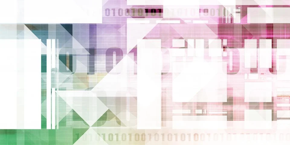 Data Network Stock Illustration