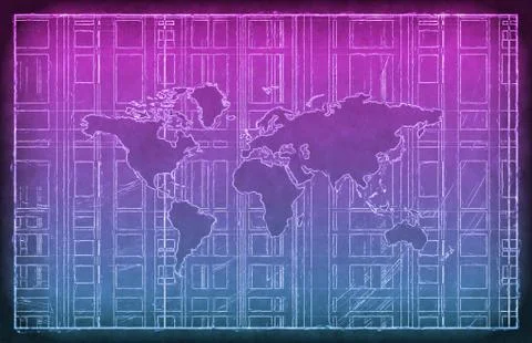 Data Network Stockillustratie