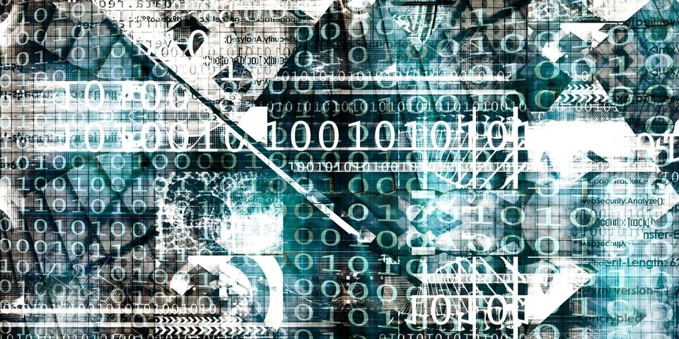 Data Network Stockillustratie