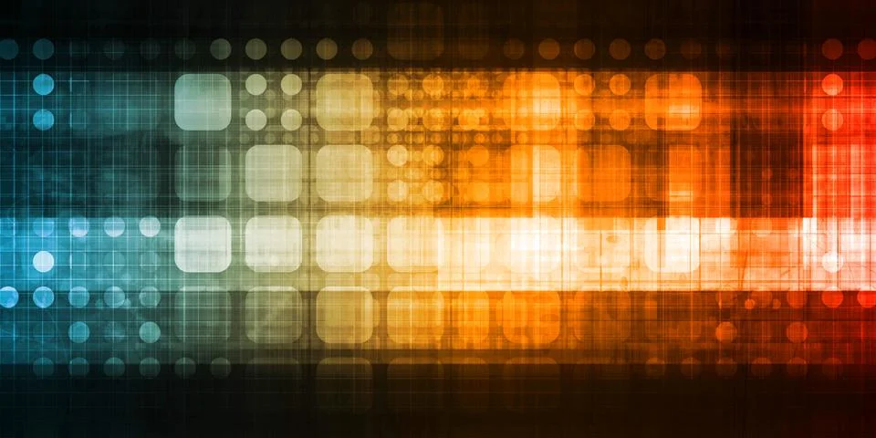 Data Network Stockillustratie