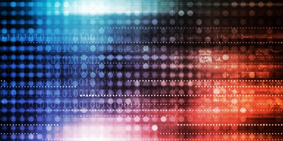 Data Network Stockillustratie