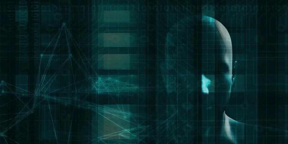 Data Network Stockillustratie