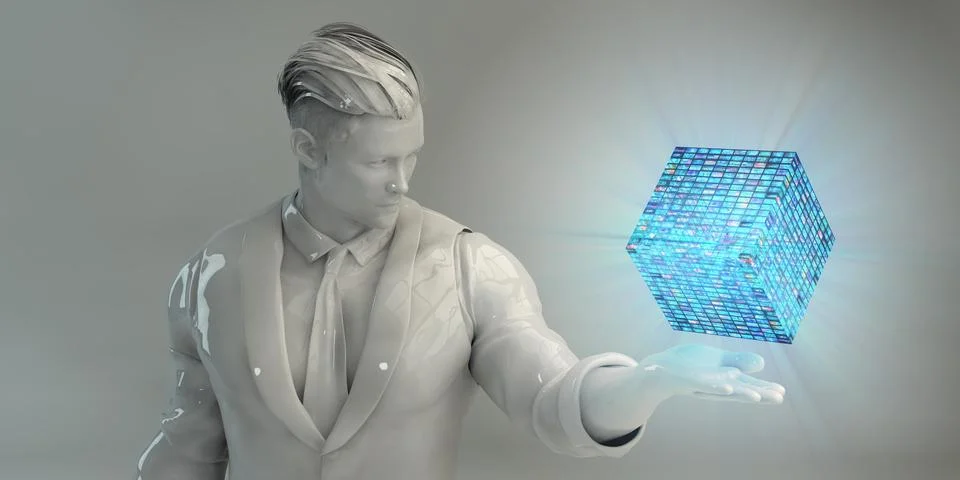 Data Network Stock Illustration