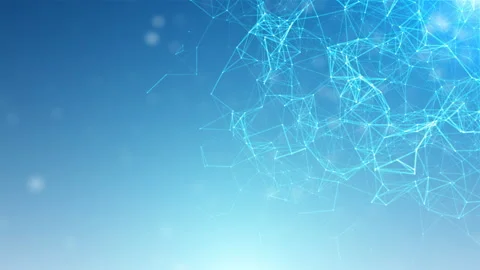 Data network Information technology loop background Stock Footage 211038359