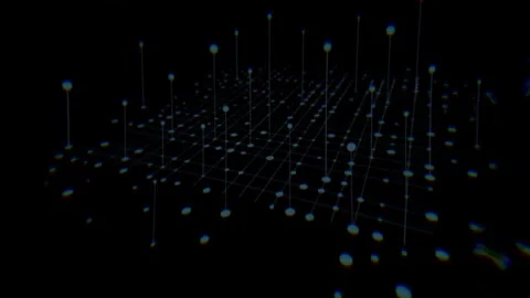 Data Network Map Deep Dive Database Chart 4K Overlay Black Background Stock Footage 289913829