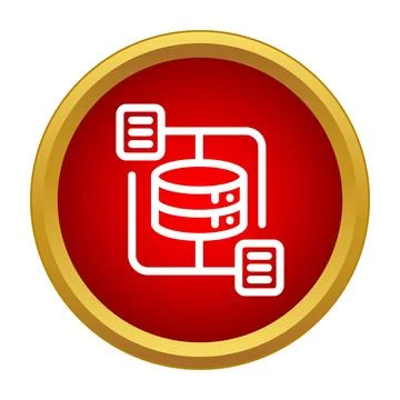 Data network sharing system storing and transferring information Illustrazione stock
