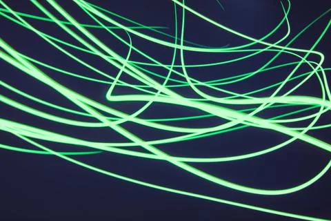 Data, networking and cyber space with an abstract concept of computer, code and Foto stock