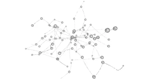 Data Node Network. 스톡 동영상 172034470