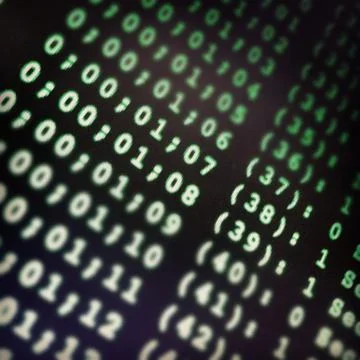 Data Numbers Computer Stockfoto's