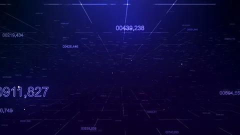 Data numbers Stock-Footage 88813997