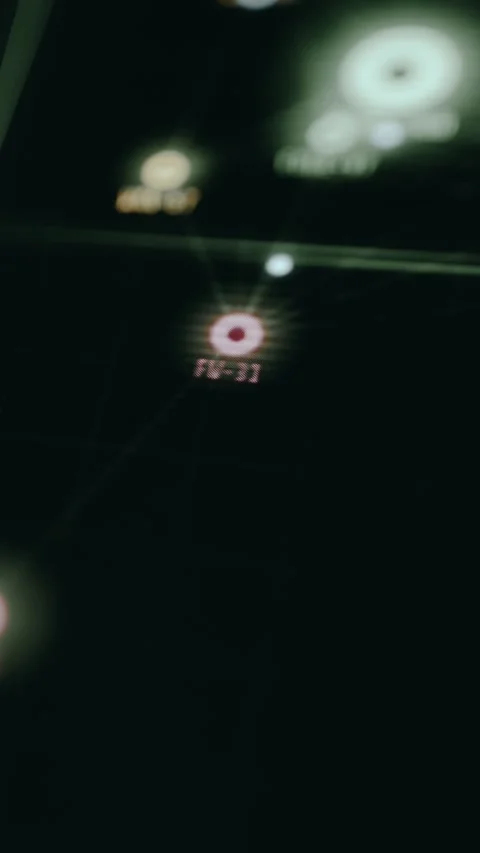 Data packets moving along lines between network nodes Stock Footage 332464325