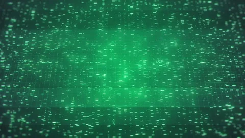 Data Patterns On Screen Background Stock Footage 269368600