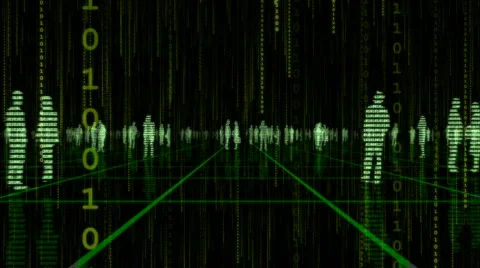 Data People - Green Stock Footage 828443