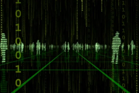 Data People - Green Stock Footage 828450