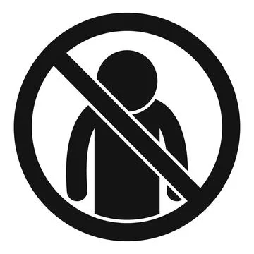 Data person icon simple vector. User privacy Stock Illustration