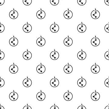 Data phishing pattern seamless Illustrazione stock