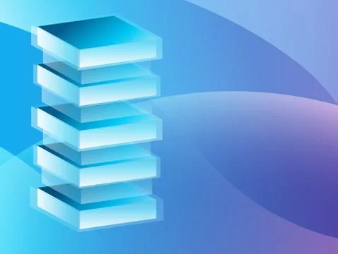 Data presentation background Stock Illustration