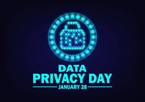 Data Privacy Day Иллюстрация
