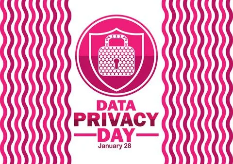 Data Privacy Day Vector illustration Stock-Illustration