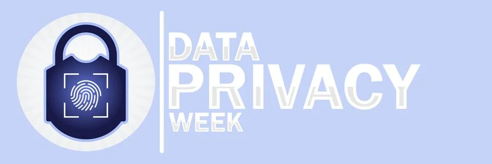 Data Privacy Week Stock-Illustration