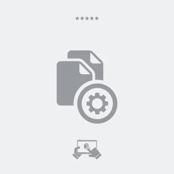 Data process in progress 스톡 일러스트