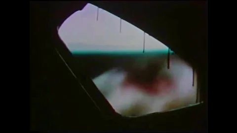 Data is processed for a test of an Apollo Command Module, in 1969. Stock Footage 145480674