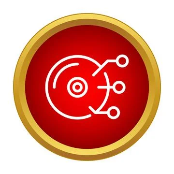 Data processing analyzing information retrieving concept icon Stock Illustration