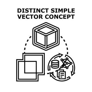 Data processing and analytics vector concept illustration Stock Illustration