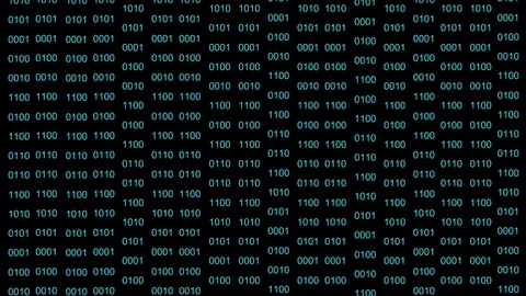 Data processing binary Ethernet streams Stock Footage 114971112