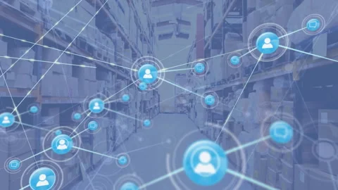 A data processing center hosts computer systems and ensures redundancy and Stock Footage 315642079